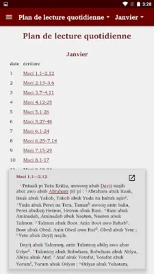 Mancagne - Biblia android App screenshot 2